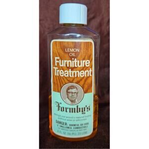 Formby's 1/3 of 8oz. Penetrating Lemon Oil Wood Furniture Treatment Discontinued